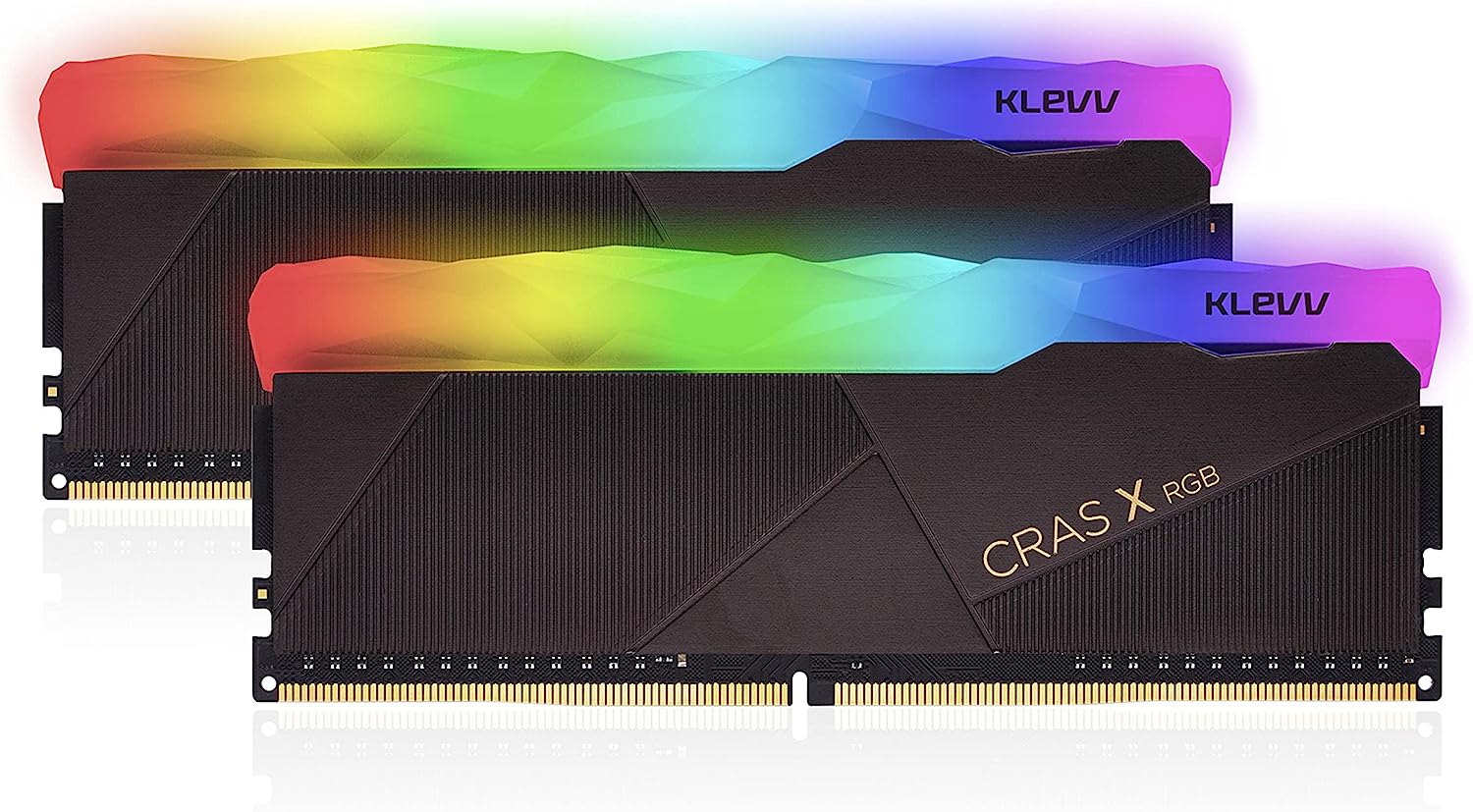 KLEVV Ram Desktop Cras X RGB 16GB Kit (2x 8GB) DDR4-3600MHz KLEVV Ram Desktop Cras X RGB 16GB Kit (2x 8GB) DDR4-3600MHz